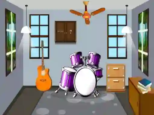 Oyunu Musician House Escape çevrimiçi