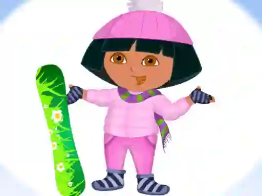 Oyunu Dora Ski Winter Dressup çevrimiçi