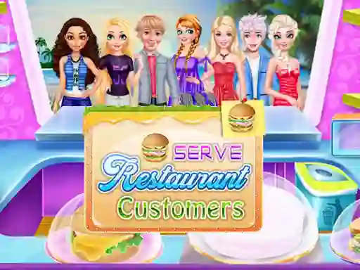 Oyunu Serve Restaurant Customers çevrimiçi