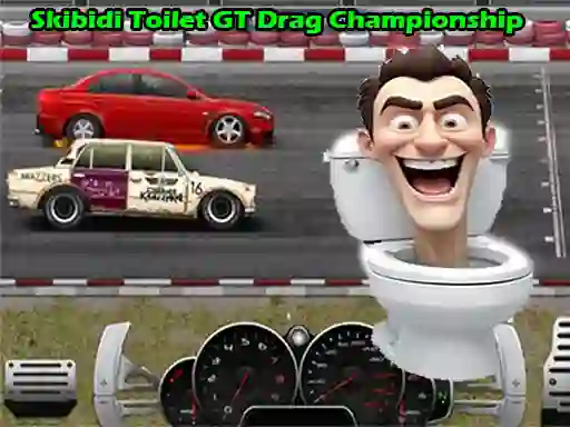 Oyunu Skibidi Toilet GT Drag Championship çevrimiçi