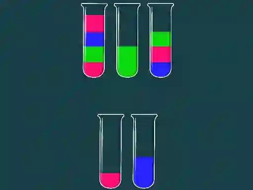 Oyunu Water Sorting Color in the bottle çevrimiçi