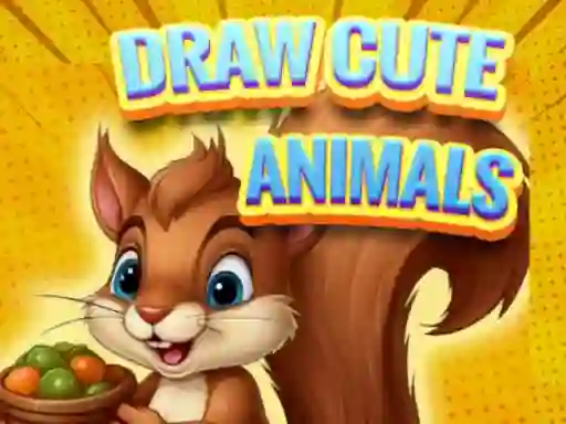 Oyunu Draw Cute Animals çevrimiçi