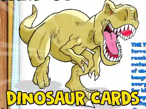 Oyunu Dinosaur Cards çevrimiçi