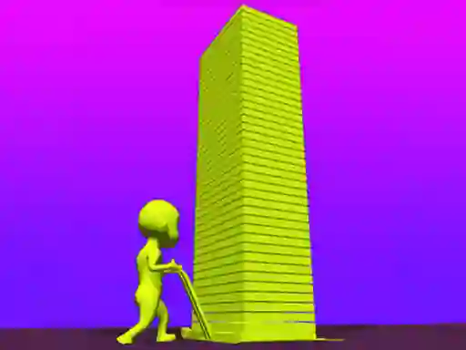Oyunu Stack Colors çevrimiçi