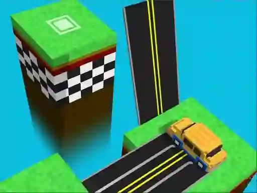 Oyunu Blocky Taxy ZigZag çevrimiçi