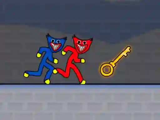 Oyunu Stickman Huggy Party Duo çevrimiçi