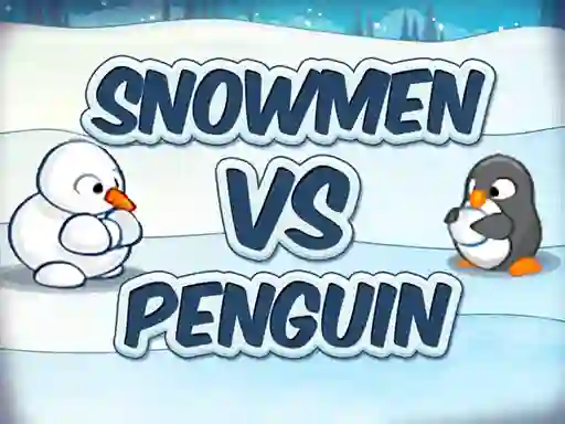 Oyunu Snowmen vs Penguin çevrimiçi
