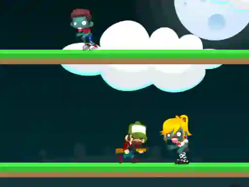 Oyunu Zombies Jump çevrimiçi