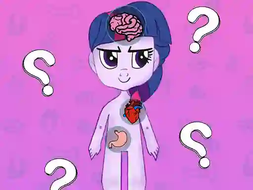 Oyunu My Little Pony Learning The Body çevrimiçi
