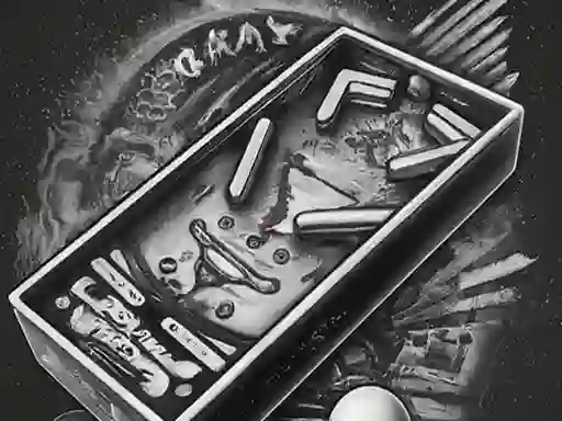 Oyunu Pinball Black N White çevrimiçi