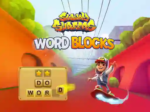 Oyunu Subway Surfers Word Blocks çevrimiçi