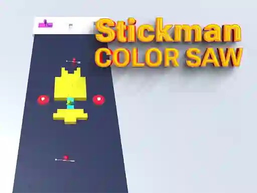 Oyunu Stickman Color Saw çevrimiçi