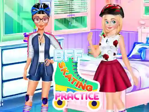 Oyunu BFF Skating Practice çevrimiçi