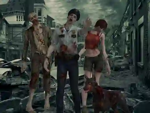 Oyunu Biohazard Z War çevrimiçi