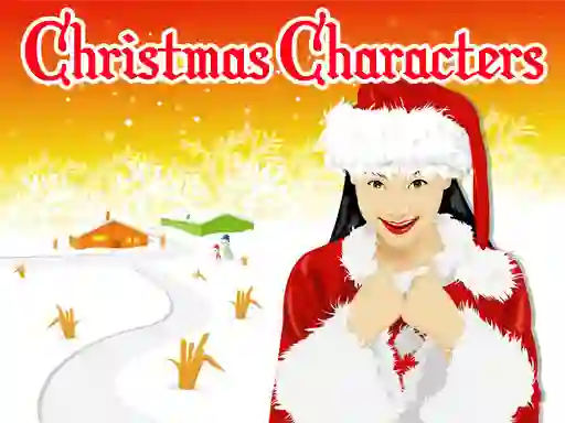 Oyunu Christmas Character Slide çevrimiçi