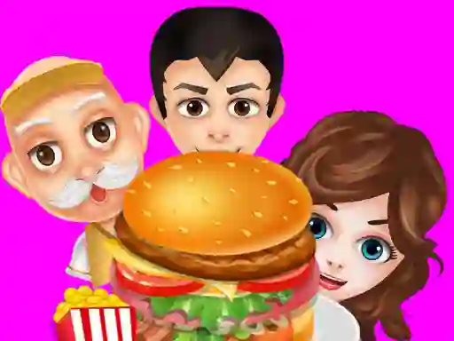 Oyunu Buger Cooking Food Shop çevrimiçi