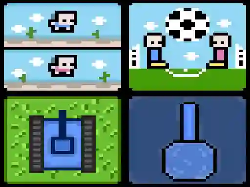 Oyunu 4 Games For 2 Players çevrimiçi