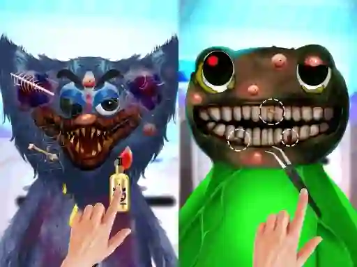Oyunu Huggy ASMR Monster Makeover çevrimiçi