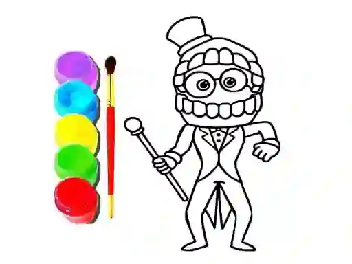Oyunu Digital Circus Click and Paint çevrimiçi