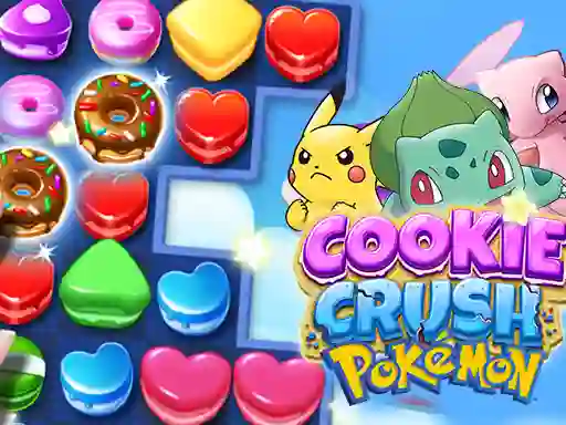 Oyunu Cookie Crush Pokemon çevrimiçi