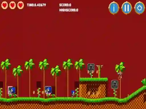 Oyunu Sonic html5 çevrimiçi