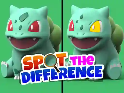 Oyunu Pokimon Spot the differences çevrimiçi