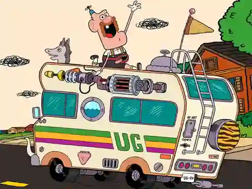 Oyunu Uncle Grandpa Hidden çevrimiçi