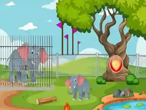 Oyunu Rescue The Elephant Calf 2 çevrimiçi
