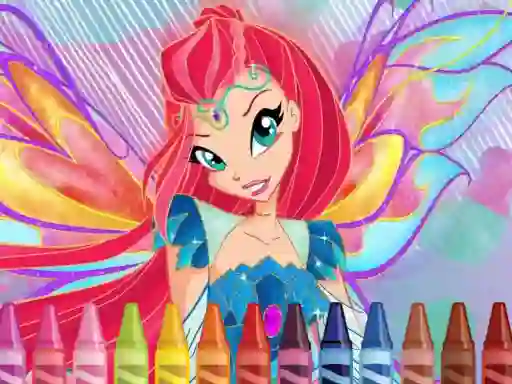Oyunu Winx Coloring çevrimiçi