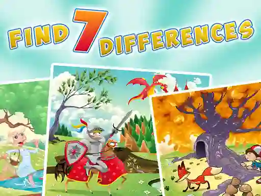 Oyunu Find 7 Differences çevrimiçi