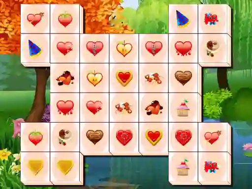 Oyunu Valentines Day Mahjong çevrimiçi
