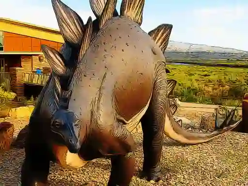 Oyunu Stegosaurus Dinosaur Jigsaw çevrimiçi