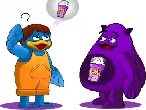 Oyunu Grimace Monster Dop Story çevrimiçi