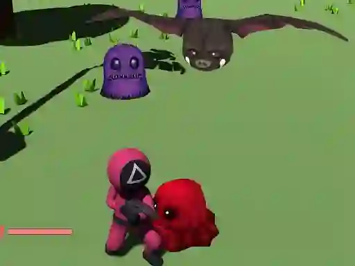 Oyunu Squid Warrior Adventure çevrimiçi