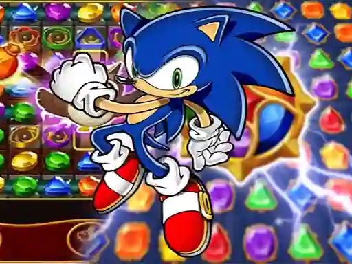 Oyunu Sonic Gold Match 3 çevrimiçi