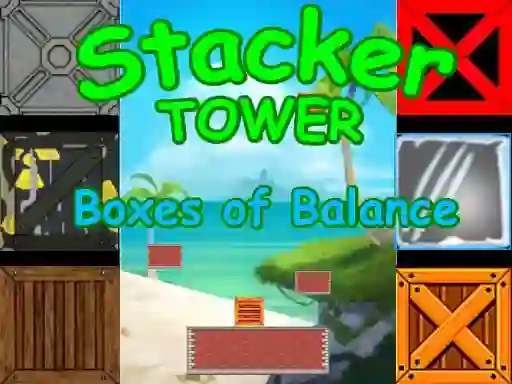 Oyunu Stacker Tower Boxes of Balance çevrimiçi