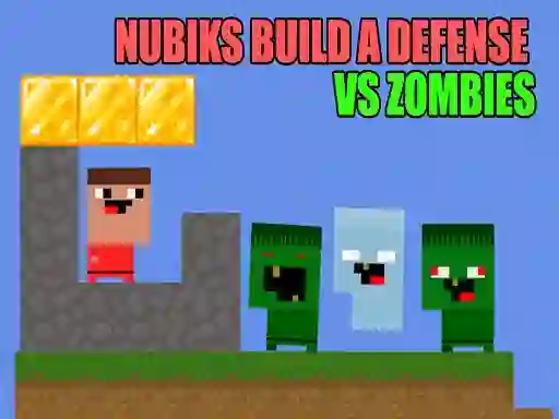 Oyunu Nubiks build a defense vs zombies çevrimiçi