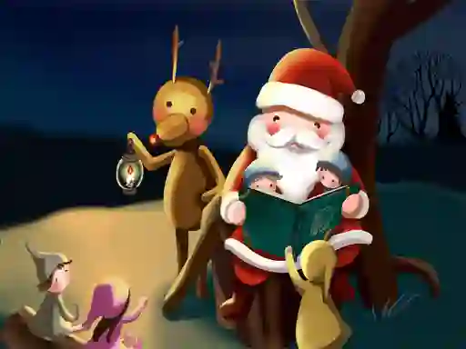 Oyunu Merry Christmas Puzzles çevrimiçi