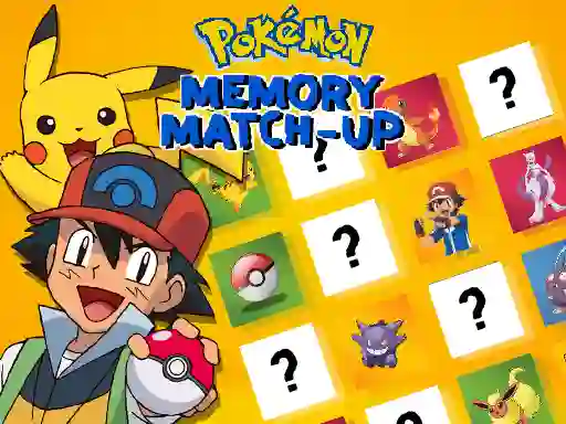 Oyunu Pokemon Memory Match-Up çevrimiçi