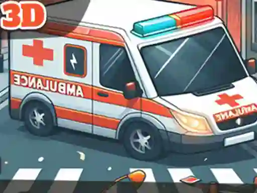 Oyunu Ambulance Driver 3D çevrimiçi
