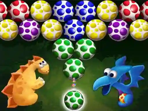 Oyunu Dino Eggs Bubble Shooter çevrimiçi