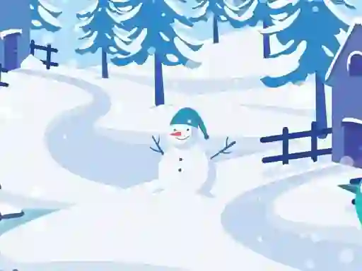 Oyunu Happy Snowman Hidden çevrimiçi
