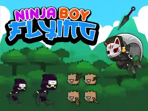 Oyunu Ninja Boy Flying çevrimiçi