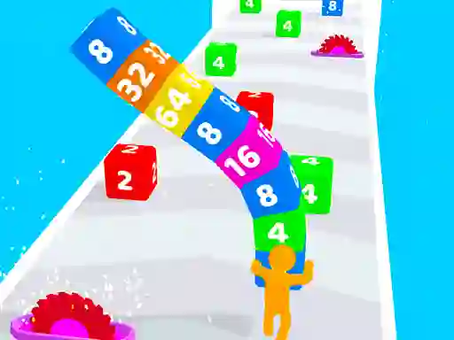 Oyunu Cube Stack 2048 çevrimiçi
