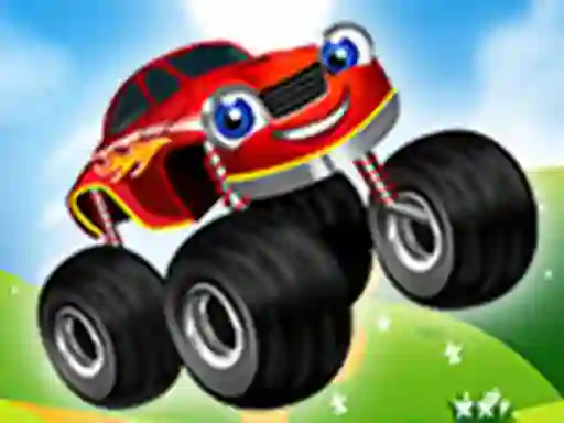 Oyunu Monster Trucks Kids Racing çevrimiçi
