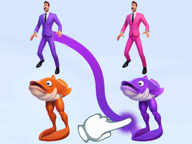 Oyunu Ev Balık Savaşı Rush çevrimiçi
