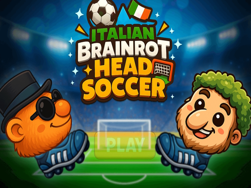 Oyunu İtalyan Brainrot Head futbolu çevrimiçi