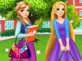 Oyunu Prenses Disney Kolej Çantası  çevrimiçi