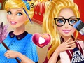 Oyunu Cinderella ve Barbie rekabeti  çevrimiçi