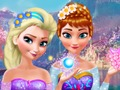 Oyunu Anna ve Elsa Makyaj  çevrimiçi